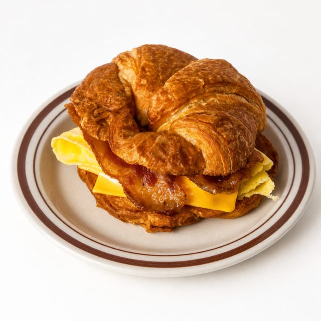 Croissant Sandwich.