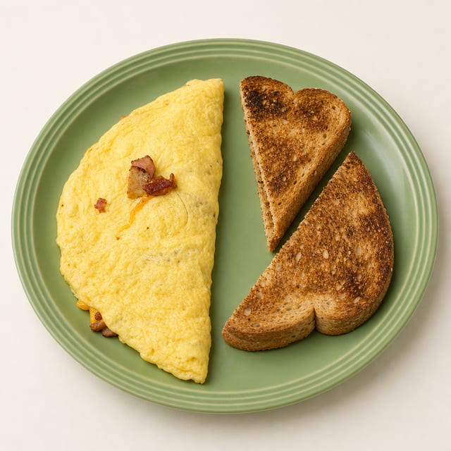 Meat Lovers Omelet.